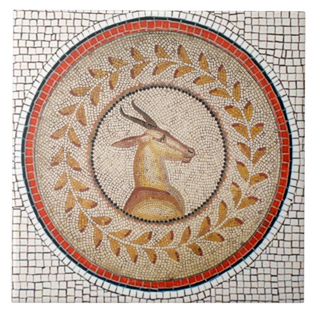 ANTIQUE ROMAN MOSAICS / GAZZELLE (Frente)