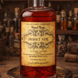 Antique Vintage Apothecary Style Labels