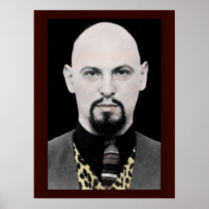 Anton LaVey Portrait Poster 18x24