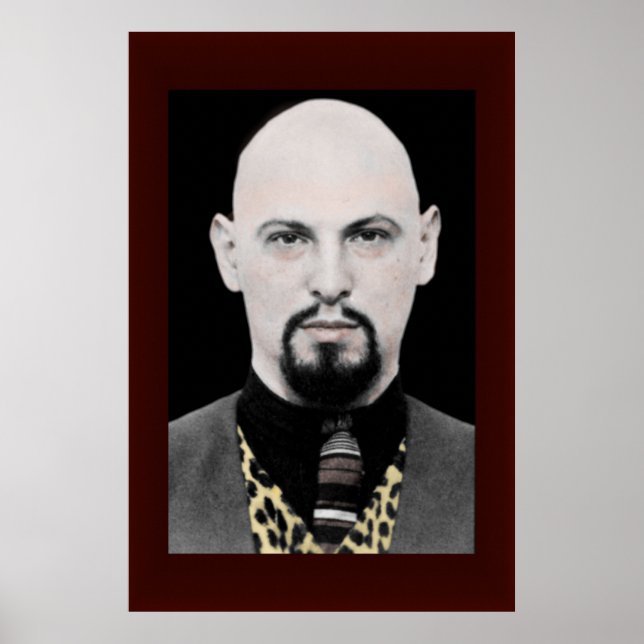 Anton LaVey Portrait Poster BIG 24x36 (Frente)