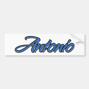 Antonio Nome adesivos autocolantes autoadesivos pa