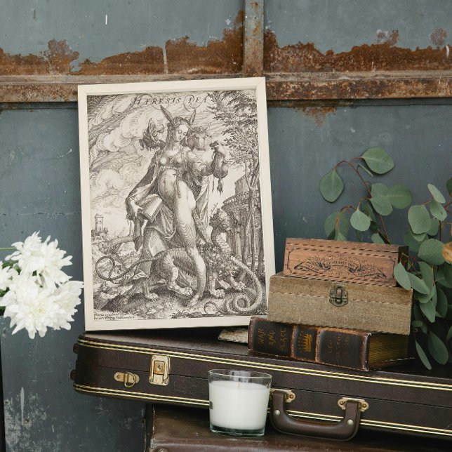 Antonius Eisenhoit - Haeresis Dea Poster (Criador carregado)