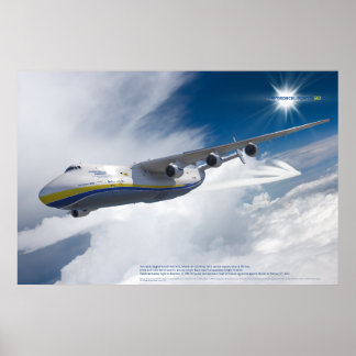Antonov An-225 Mriya: Impressão de Arte de Aviação