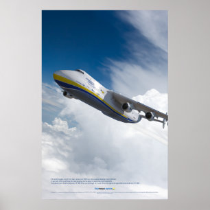 Antonov An-225 Mriya: Impressão de Arte de Aviação