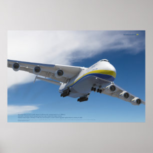 Antonov An-225 Mriya: Impressão de Arte de Aviação