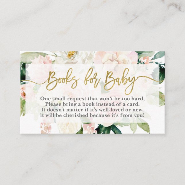 Anturio floral traga um cartão de livro (Frente)