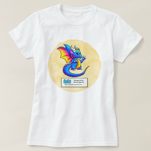 Antz O Camiseta Elemental Antimonial (Frente do Design)