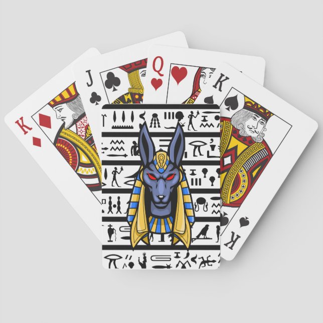 Anubis Playing Cards / Baralho Anúbis (Verso)