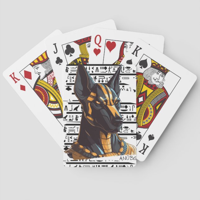 Anubis Playing Cards / Baralho Anúbis (Verso)