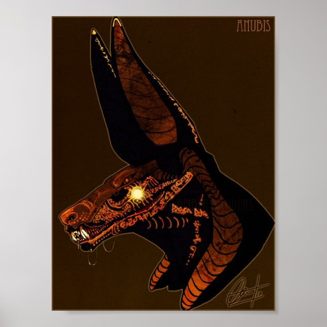 Anubis Poster (Frente)