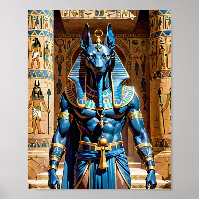 Anubis poster mate (Frente)