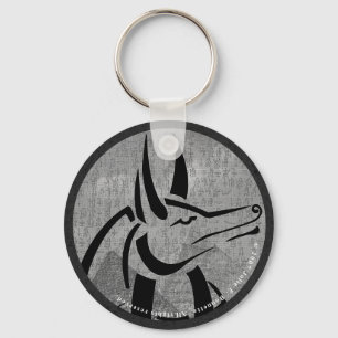 Anubis Round Chaveiro