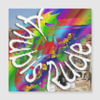 Anubis Rude Magnet Large