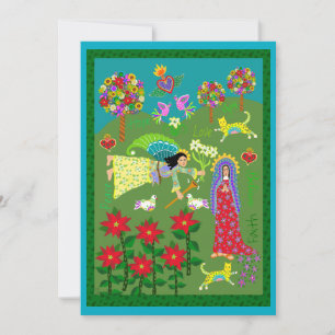 Anunciação de Arte Folk Personalizada