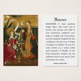Anunciação de Mary Memare Cards Católicos