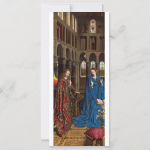 Anunciação de Van Eyck Premium Luz da Catedral