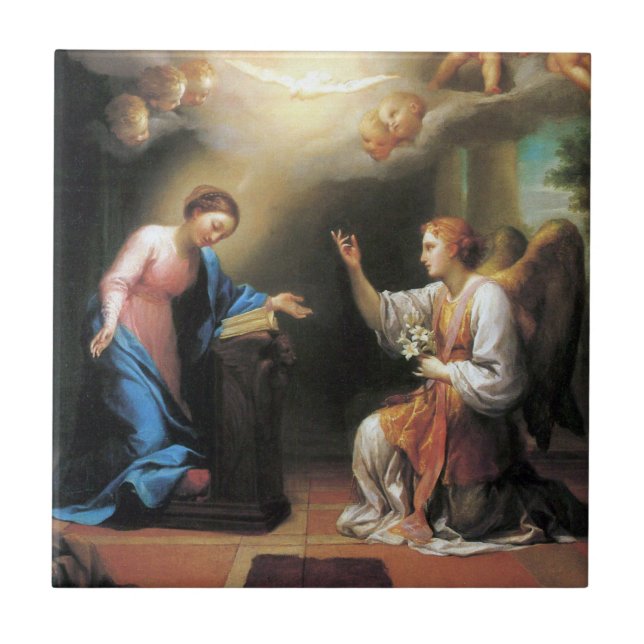 Anunciação por Anton Raphael Mengs (Frente)