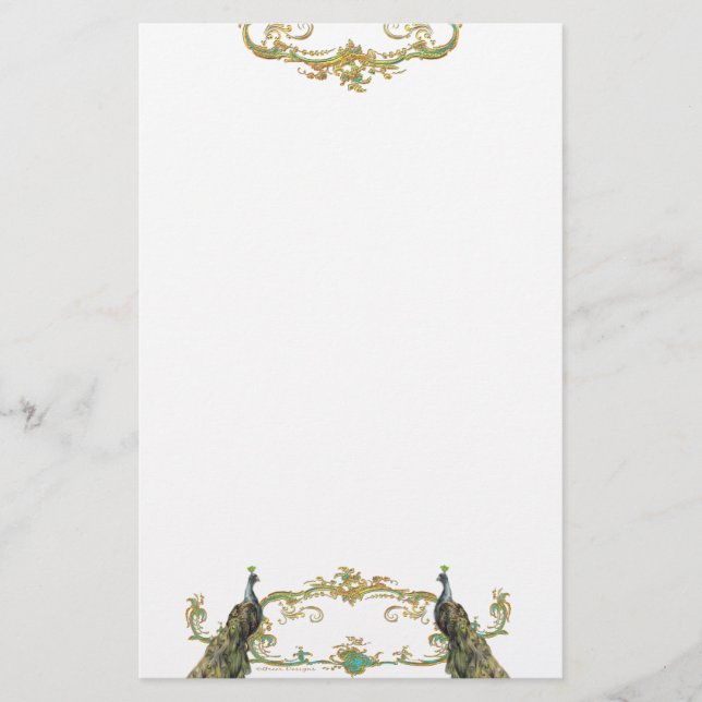 Anunciamento do Panfleto de Filigrana Dourada (Frente)