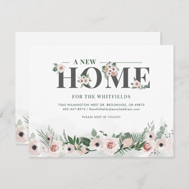 Anunciamos Movimentação Floral Rosa (Frente/Verso)