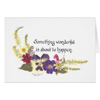 Anunciar algo especial ou cartão de bebidas espiri