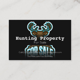 Anuncie Hunting Property Company Cartão de visita