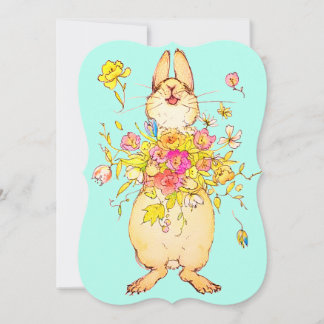 Anúncio お話しカード　thank you♡rabbit