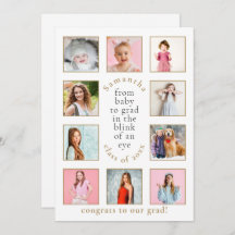 10 Fotos Bebê para Formando Nome Graduação Ano