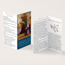 Anúncio (1) - Cartão de Oração