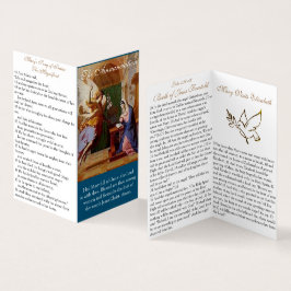 Anúncio (1) - Cartão de Oração