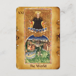 ANÚNCIO 21/ANTIGO DO MUNDO DO RENASCIMENTO TAROTS