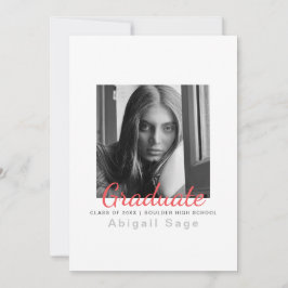 Anúncio 2 Foto Simples Graduação Moderna Minimalista