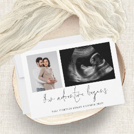 Anúncio 2 Fotografias A Aventura Começa A Anunciar Gravide