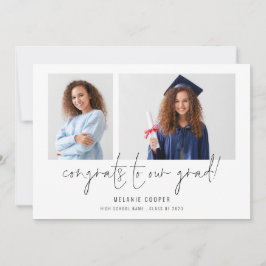 Anúncio 2 Graduação do Formando de Graduação 2024 do Photo