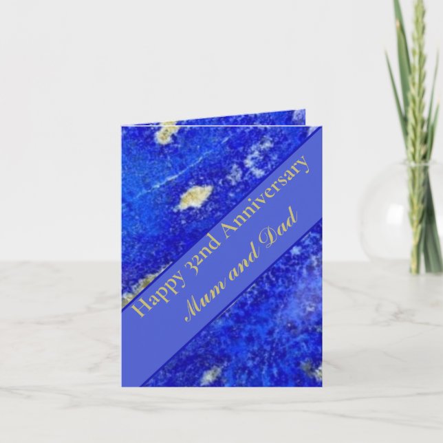 Anúncio 32º aniversário de casamento editável (Frente)