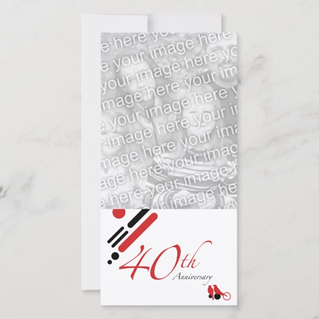 Anúncio 40º Aniversário (mod aves) (Frente)