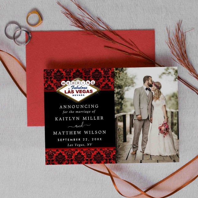 Anúncio A Coleção de Casamentos de Las Vegas do Damask Gli (Criador carregado)