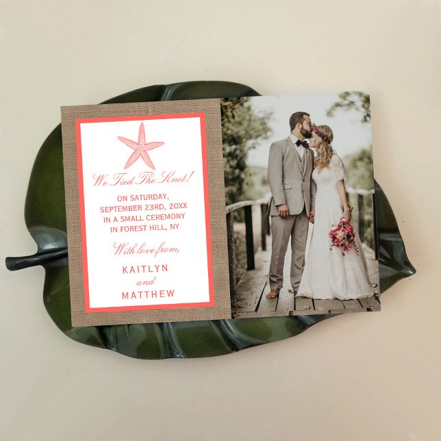 Anúncio A Coleção de Casamentos de Praia do Peixe-Estrelo  (Criador carregado)