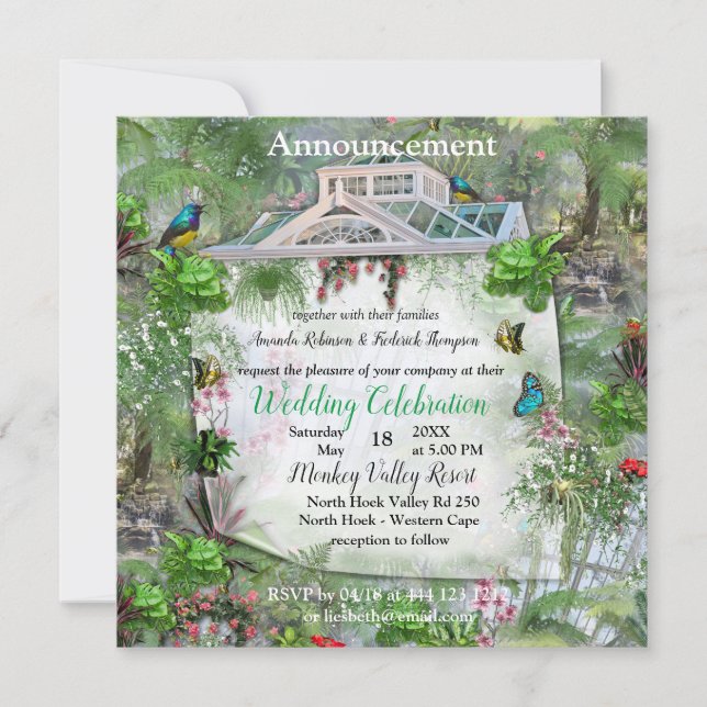 Anúncio A Estufa Vitoriana (Frente)