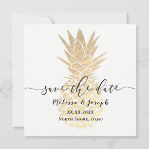 Anúncio Abacaxi ouro   salvar a data