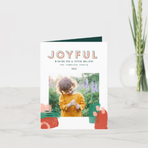 Anúncio Abstrato gráfico moderno vermelho, rosa + foto ve