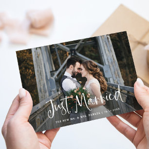 Anúncio Acaba de Casar   Elopamento Fotográfico com Roteir
