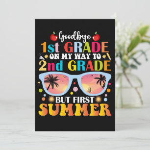 Anúncio Adeus, Grau Alô, segundo, Grau Alô, Mas Primeiro V