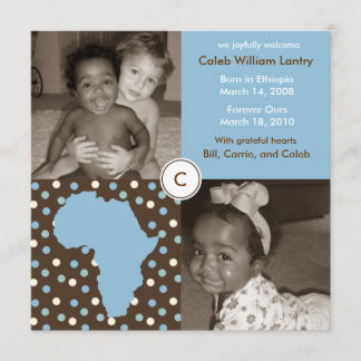 Anúncio Africa Block: Blue Polkas