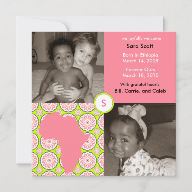 Anúncio Africa Block: Flora Rosa (Frente)