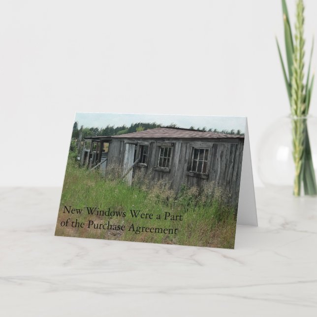 Anúncio Alteração da placa de endereço: novo Windows (Frente)