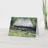 Alteração Engraçada de Endereço - Hut Polinésio