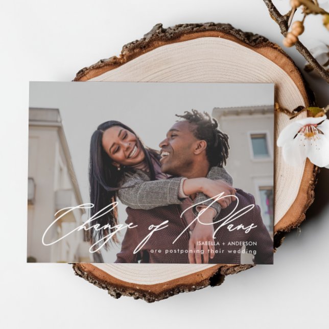 Anúncio Alteração Simples de Planos de Casamento de Fotos  (Criador carregado)