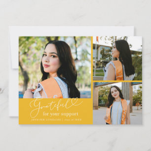 Anúncio Amarelo Grato Multi Foto Graduação