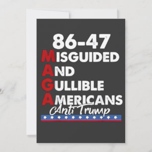 Anúncio Americanos Misguiados E Gulíveis 86-47