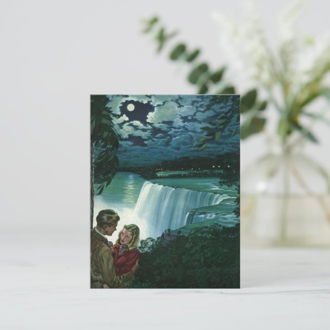 Anúncio Amor de Lua de Mel Antiga, Recém-Casados nas Catar (Em pé/Frente)